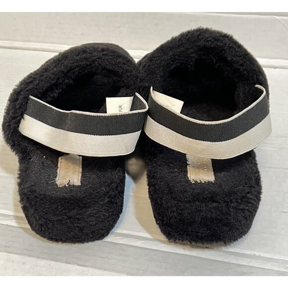 Kate Spade Mozzy Slipper soft Cozy Womens Size 7.5 Black Lightweight Open Toe - Picture 2 of 11